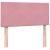 Pat box spring cu saltea, roz, 90x210 cm, catifea GartenMobel Dekor
