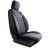 Set Huse Scaune Auto Panda Paris, negru gri, 11 piese Automobile ProTravel