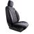 Set Huse Scaune Auto Panda Paris, negru gri, 11 piese Automobile ProTravel
