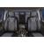 Set Huse Scaune Auto Panda Paris, negru gri, 11 piese Automobile ProTravel