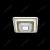 Lustra LED cu cristal MITA 32W, Patrata, Lumina Rece/Calda/Neutra, Alb ModernLight Concept