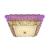 Lustra LED cu cristal ANAIDA RGB 20W, lumina Calda, 3000K, Auriu ModernLight Concept