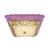 Lustra LED cu cristal ANAIDA RGB 20W, lumina Calda, 3000K, Auriu ModernLight Concept