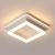Lustra LED MODERNA 29W, Diametru 22cm, Patrata, lumina Rece/Calda/Neutra, Alb ModernLight Concept