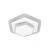 Lustra LED SONIA 36W, lumina Rece/Neutra, Alb ModernLight Concept