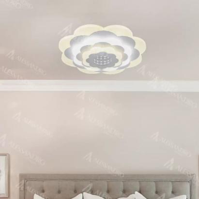 Lustra LED NEXA 3D, 36W, Diametru 24cm, lumina Rece/Calda/Neutra, Alb ModernLight Concept