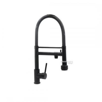 Baterie Bucatarie, Inox si Alama Negru, YD/302 ModernLight Concept