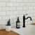 Baterie Bucatarie, Inox SUS304, Negru, OD01/A ModernLight Concept