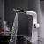 Baterie Lavoar cu Dus Extractibil, Alama Sanitara, Crom si Alb, MP016B/C ModernLight Concept