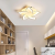 Lustra LED cu telecomanda LOTUS 74W, 5 Petale, lumina Rece/Calda/Neutra, Dimabila, Alb ModernLight Concept