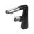 Baterie Lavoar cu Dus Extractibil, Alama Sanitara, Crom si Negru, MP016H/C ModernLight Concept