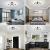 Lustra Mikkos 6XE27 Negru ModernLight Concept