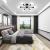 Lustra Mikkos 6XE27 Negru ModernLight Concept