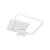 Lustra LED cu telecomanda ANEMONA 75W, 3 Patrate, lumina Rece/Calda/Neutra, Dimabila, Alb ModernLight Concept