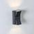 Aplica LED Scarlat Exterior, 6W, Negru, 3000K ModernLight Concept