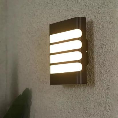 Aplica Exterior Raisa, 20W, 6000K, Negru ModernLight Concept