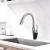 Baterie Bucatarie cu Dus Extractibil, Alama Sanitara, Crom, W058 ModernLight Concept
