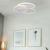 Lustra LED cu cristal HOLLANCE 24W, 3 Elemente, lumina Rece/Calda/Neutra, Alb ModernLight Concept