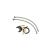 Baterie Bideu, Crom, BD001 ModernLight Concept