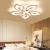 Lustra LED cu telecomanda JASMINE 73W, 5 Petale, lumina Rece/Calda/Neutra, Dimabila, Alb ModernLight Concept