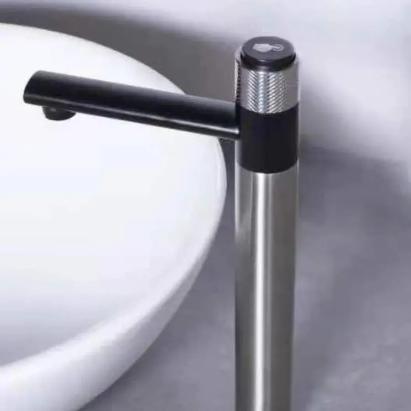 Baterie Lavoar Apa Rece Start-Stop Inox SUS304, Satinat, YSQ/108 ModernLight Concept