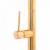 Baterie Bucatarie cu Dus Extractibil, Alama Sanitara, Auriu, CF2043 ModernLight Concept