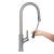 Baterie Bucatarie cu Dus Extractibil, Inox SUS304, Satinat, FJ5542 ModernLight Concept