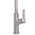 Baterie Bucatarie cu Dus Extractibil, Inox SUS304, Satinat, FJ5542 ModernLight Concept
