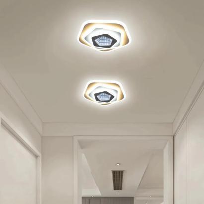 Lustra LED NEXA 3D 36W, Diametru 23cm, lumina Rece/Calda/Neutra , Alb ModernLight Concept