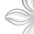Lustra LED cu telecomanda ORCHID 65W, 5 Petale, lumina Rece/Calda/Neutra, Dimabila, Alb ModernLight Concept