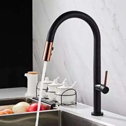 Baterie Bucatarie, Alama Sanitara, Negru, CF1035/B ModernLight Concept