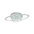 Lustra LED cu telecomanda GENTIANA 83W, 3 Elipse, lumina Rece/Calda/Neutra, Dimabila, Alb ModernLight Concept