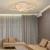Lustra LED cu telecomanda GENTIANA 83W, 3 Elipse, lumina Rece/Calda/Neutra, Dimabila, Alb ModernLight Concept