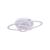 Lustra LED cu telecomanda GENTIANA 83W, 3 Elipse, lumina Rece/Calda/Neutra, Dimabila, Alb ModernLight Concept