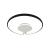 Lustra LED ADARA 90W, Rotunda, lumina Neutra, 4000K, Negru ModernLight Concept