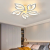 Lustra LED cu telecomanda LILY 75W, 5 Elemente, lumina Rece/Calda/Neutra, Dimabila, Alb ModernLight Concept