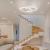 Lustra LED LILIA 20W, 2 Patrate, lumina Rece/Calda/Neutra, Alb ModernLight Concept