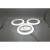 Lustra LED MARA 24W, 3 Cercuri, lumina Neutra, Alb ModernLight Concept