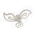 Lustra LED cu telecomanda GLORIOSA 68W, 3 Petale, lumina Rece/Calda/Neutra, Dimabila, Alb ModernLight Concept