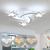 Lustra LED cu telecomanda IPOMOEA 48W, 3 Stele, lumina Rece/Calda/Neutra, Dimabila, Alb ModernLight Concept