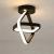 Lustra LED VERTEX CUBUS 13W, lumina Rece/Calda/Neutra, Negru ModernLight Concept