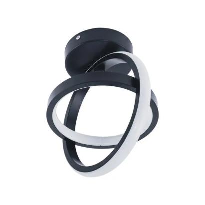 Lustra LED VERTEX GYRO 42W, lumina Rece/Calda/Neutra, Negru ModernLight Concept