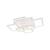 Lustra LED cu telecomanda ELLA 124W, 6 Patrate, lumina Rece/Calda/Neutra, Dimabila, Alb ModernLight Concept