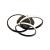 Lustra LED cu telecomanda VECTOR VORTEX 96W, 3 Elemente, lumina Rece/Calda/Neutra, Dimabila, Negru ModernLight Concept