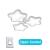 Lustra LED STELARIUM 22W, 3 Stelute, lumina Rece, Alb ModernLight Concept