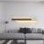 Lustra LED LINIUS 29W, 2 Elemente, Liniara, Alb Negru ModernLight Concept
