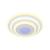 Lustra LED NIVARA 3D 20W, Diametru 30cm, lumina Rece/Calda/Neutra, Alb ModernLight Concept