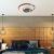 Lustra LED cu telecomanda ALYONA 44W, Luna si Stea, lumina Rece/Calda/Neutra, Dimabila, Negru ModernLight Concept