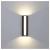 Aplica LED Exterior Berfin, 7W, 3000K, Negru, Metal ModernLight Concept