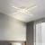 Lustra LED cu telecomanda MORA 80W, 4 Elemente, Liniara, lumina Rece/Calda/Neutra, Dimabila, Alb ModernLight Concept
